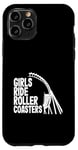 Coque pour iPhone 11 Pro Filles Montagnes Russes Sensations