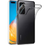 Protective Case For Huawei P40 Phone Bag Slim Silicone Cover Transparent