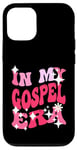 Coque pour iPhone 12/12 Pro In My Gospel Era Musique religieuse chrétienne pour femmes