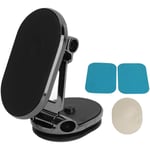 Jeffergarden Support de téléphone magnétique pour voiture, support magnétique rotatif à 360 °, support de téléphone universel pour tableau de bord