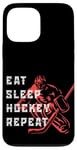 Coque pour iPhone 13 Pro Max The Real Evolution Of Hockey, Ice Hockey T-shirt, Hockey