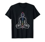 Yoga Meditation Spiritual Body Energy Centres Chakra T-Shirt