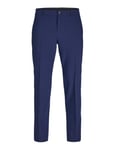 JACK & JONES Jprbushwick Harry Pantalon Costume, Bleu médiéval/Coupe : Coupe ajustée, 52 Homme