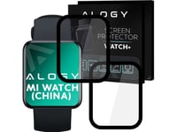 Alogy Alogy Alogy Full Glue 2X Flexible 3D Glass For Xiaomi Mi Watch (China Version) Black Universal