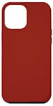 Coque pour iPhone 14 Plus Rouge bordeaux uni