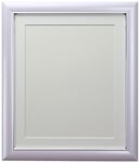 FRAMES BY POST Soda Picture Photo Frame, Plastic, Lilac with White Mount, 50 x 70 cm Image Size 24 x 16 Inch