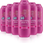 Pack of 6, 250ml Alberto VO5 Smoothly Does It Shampoo Infused with Vital Oils