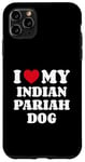 iPhone 11 Pro Max I Love My Indian Pariah Dog Case