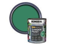 Ronseal Garden Paint Rainforest Green 750ml