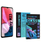 2x For Samsung Galaxy M23 TEMPERED GLASS Clear Screen LCD Protector Guard Cover