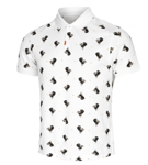 Nike Dri Fit printed Polo White Mens (M)