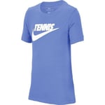 Nike NIKE Tennis Tee Blue Junior (M)