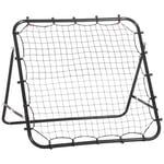 Fotboll Rebounder Nät Svart 96x80x96 cm