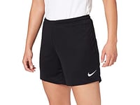 Nike Park II Short Women Femme, Noir/Blanc, FR : L (Taille Fabricant : L)