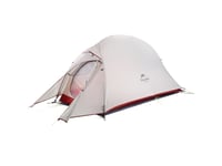 Naturehike Cloud Up 1 20D Updated Hiking Tent Nh18t010-T Gray-Red