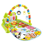 Kick And Play Piano Gym, New-Born Baby Play Mat With Activity Centre, Music And Sounds, Play Piano Activity Gym With Hanging Toys Baby Playmats & Floor Gyms And Activity Play Mat 755743cm
