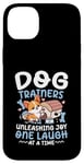 Coque pour iPhone 14 Plus Dresseurs de chiens Libérez la joie One Laugh At A Time