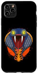 Coque pour iPhone 11 Pro Max Drôle Serpent Serpent Balle Cobra Python Boa Reptile Herpétologie