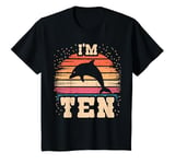 Youth Dolphin 10 Year Old Birthday Boy Girl 10th Dolphin Birthday T-Shirt