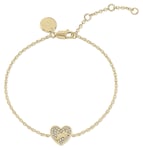 Radley RYJ3386S 18ct Gold Plated PavÃ© Stone Heart Jewellery