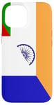 Coque pour iPhone 15 France Français Inde Drapeau ADN Mixte