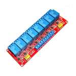 8 Channel Relay Module with Optocoupler Support High and Low Level Trigger: 5V