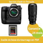 Nikon Z9 Camera+Objectif Nikon Z 100-400mm f4.5-5.6 VR S NIKKOR+SanDisk 512 Go Extreme SD card PRO CFexpress Type B