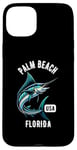 Coque pour iPhone 15 Plus Motif Palm Beach Floride USA Fishing