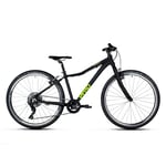 TechniBike Pyro TWENTYSIX 9S - Vélo léger de 26" pour Filles et garçons (PYRO Guidon en Aluminium - 600 mm, dérailleur Shimano Alivio 8 Vitesses, Roues en Aluminium, Selle de vélo Ergonomique)