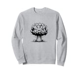 #snirt Atomic Mushroom T-Shirt Explosion Cloud Volcano Smoke Sweatshirt