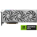 MSI GeForce RTX 4070 Ti GAMING X SLIM WHITE 12G Graphics Card