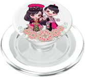 Personnages Hmong PopSockets PopGrip pour MagSafe