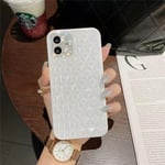 Skal iPhone 13 diamanter strass lyx unik design 3D White one size