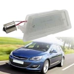 2X Led Led Rekisterikilven Valo Yhteensopiva Opel G 98-04 -Ajokorttivalon Kanssa Car Styling