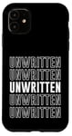 iPhone 11 Unwritten Case