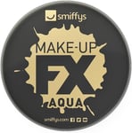 Smiffys Make-Up FX Aqua Face and Body Paint Water Based, 16 ml - Black