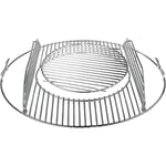 Gftime - 54,5cm Barbecue Grille de Cuisson 8835 pour Grils à Charbon Weber 57CM One-Touch, Master-Touch, Grilles de Cuisson à Charnière remplacement