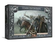 CoolMiniOrNot CMNSIF102 Thrones A Song of Ice and Fire Miniatures Game: Stark Outriders Expansion, Multi Colour