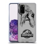 OFFICIAL JURASSIC WORLD FALLEN KINGDOM LOGO SOFT GEL CASE FOR SAMSUNG PHONES 1