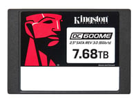 Kingston DC600ME - SSD - Mixed Use - chiffré - 7.68 To - interne - 2.5" - SATA 6Gb/s - AES 256 bits - TCG Opal Encryption 2.0