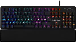 Clavier Mécanique Gamer Azerty Blue Switches Ultra Précis - 16 Effets De Rétro-É