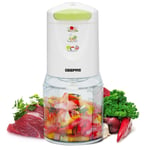 Mini Food Chopper Processor Meat Vegetable Multi Mixer 0.5L Jar Salsa Pesto new