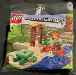 Lego Minecraft The Turtle Beach 30432 Polybag BNIP