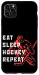 Coque pour iPhone 11 Pro Max The Real Evolution Of Hockey, Ice Hockey T-shirt, Hockey