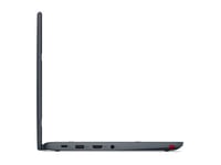 Lenovo 300w Yoga Gen 4 82VM - Conception inclinable - Intel N-series - N100 / jusqu'à 3.4 GHz - Win 11 Pro National Academic - UHD Graphics - 4 Go RAM - 128 Go SSD NVMe - 11.6" IPS écran tactile 1366 x 768 (HD) - Wi-Fi 6 - gris ardoise - clavier : Fran�