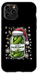 iPhone 11 Pro Funny Christmas Pickle Jokes Merry Picklemas Case