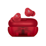 Beats Solo Buds — True Wireless Earbuds — Transparent Red