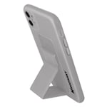 Coque iPhone 12 Mini Silicone Support Magnétique Pliable Wozinsky Gris