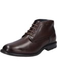 Josef Seibel Homme Bottines à Lacets Earl 04, Monsieur Bottines,Largeur G (Normale),Semelle intérieure Amovible,Marron (Cognac),41 EU / 7 UK