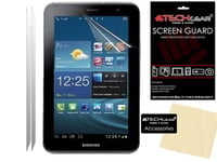 TECHGEAR [Pack of 2] Anti Glare Screen Protectors for Samsung Galaxy Tab 2 7.0 P3100 with Wifi & P3110 (7 inch) - Matte Lcd Screen Protector Covers With Cleaning Cloth & Application Card